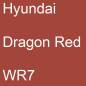 Preview: Hyundai, Dragon Red, WR7.